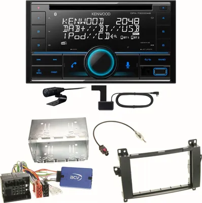 Produktbild von Kenwood DPX-7300DAB Bluetooth DAB CD USB Einbauset für Mercedes Viano Vito W639