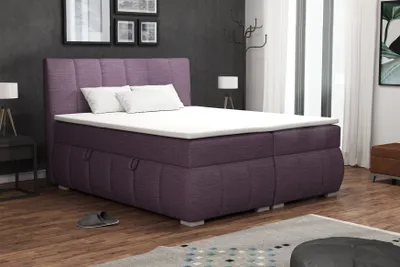 Produktbild von Boxspringbett Schlafzimmerbett VINCENZA 140x200cm inkl.Bettkasten