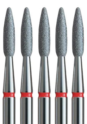Immagine prodotto di Set di 5 frese delicate per la manicure, con punta lunga e affilata