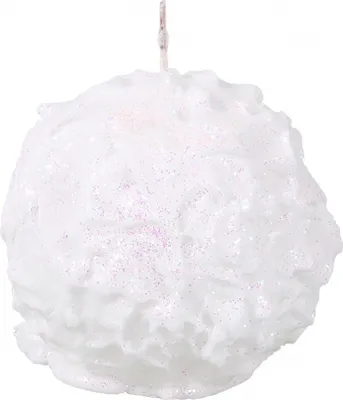Immagine prodotto di Candela da giardino Nohel SNOW BALL Natale d7cm
