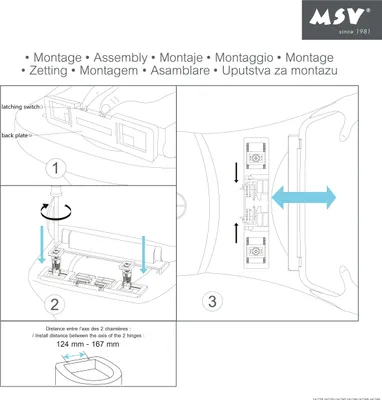 Immagine prodotto di MSV Sedile WC Duroplast soft-close (Ons)