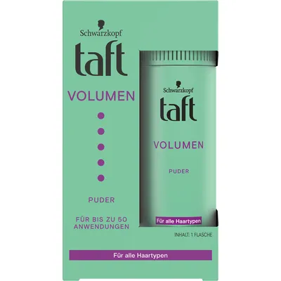 Produktbild von Schwarzkopf Taft Volume Powder, Haarpuder, 10 g, Frauen, Flasche, Volumengebend, 1 Stück(e)
