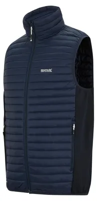 Zdjęcie produktu dla Regatta Andreson pikowana kamizelka / body dla mężczyzn, rozmiar:L, kolor:Navy