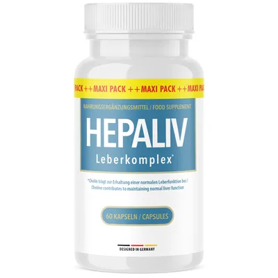 Image de Hepaliv Capsules - Pour votre équilibre physique - Facile à utiliser - 60 capsules