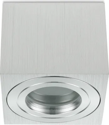 Produktbild von Sweet LED Aufbaustrahler Bad eckig flach Aluminium IP44 Aufbauspot