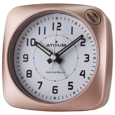 Image de ATRIUM A610-17 Réveil radio alarme blanc