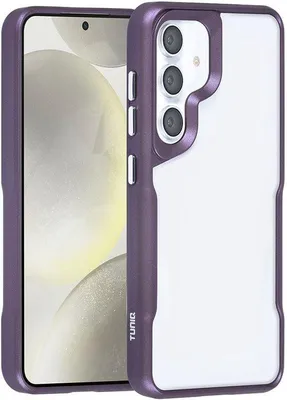 Obrázok produktu pre Puzdro na telefón TUNIQ pre Samsung Galaxy S24 – Silikónový zadný kryt – Fialová