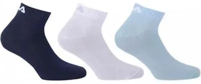 Zdjęcie produktu dla Skarpetki Fila Quarter w kolorze błękitnym, 39-42