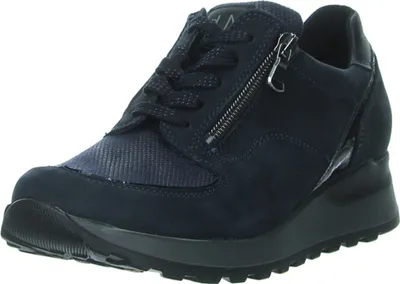 Produktbild von Waldläufer Sporthalbschuhe Formsohle modisch in blau, Gr. 7.5