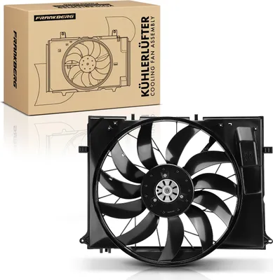 Image de Frankberg 1x Ventilateur de refroidissement de moteur pour Mercedes-Benz V220 W220 C215 R230 1998-2012
