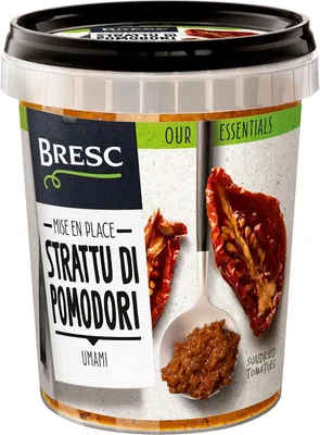 Produktbild von Bresc Strattu di Pomodoro 450g vegane sizilianische Gewürzmischung Tomaten-Püree