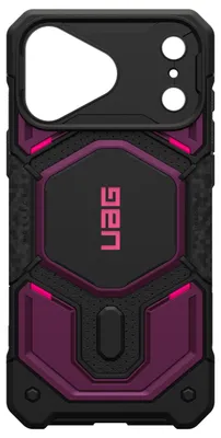 Produktbild von Urban Armor Gear Monarch Pro, Cover, Apple, iPhone 18 Pro Max, 17,5 cm (6.9"), Schwarz, Violett
