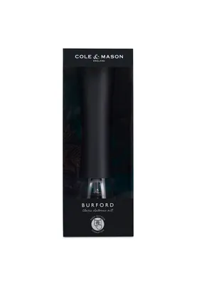 Obrázek produktu pro Elektrický mlýnek na sůl nebo pepř Burford Classic černý