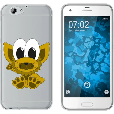 Produktbild von PhoneNatic Case kompatibel mit HTC One A9s Silikon-Hülle Cutiemals M7