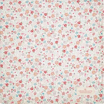 Produktbild von Baumwoll-Tischdecke Clementine White, 150x150 cm