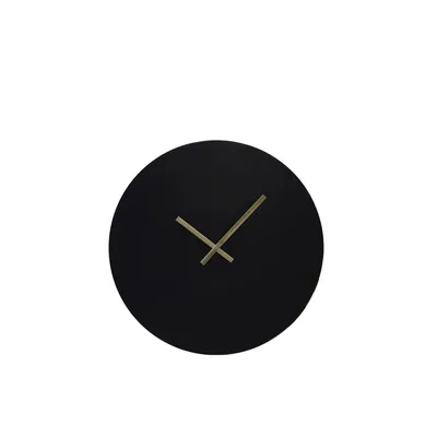 Produktbild von Light & Living - Wanduhr Licola - Schwarz - Ø59cm