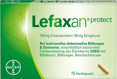 Image de Lefaxan protect gélules pour les flatulences fonctionnelles récurrentes et les ballonnements abdominaux, 15 gélules