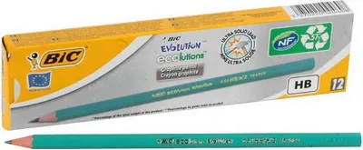 Image de BIC 880311 ECOlutions EVOLUTION 650 Crayons HB 12 pcs.