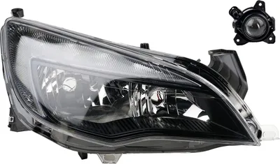 Zdjęcie produktu dla Johns, Reflektory halogenowe pasujące do Opel Astra J 09/12- H7 H7 Re. + światła przeciwmgielne. 1216692 1216936 13365291 39005838 1710210
