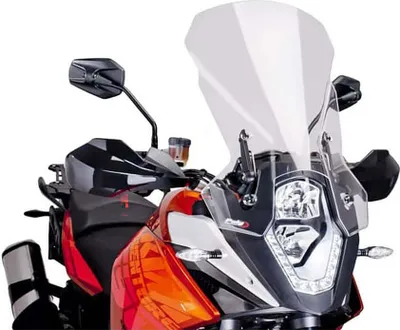 Obrázek produktu pro PUIG 6494W Touring čelní sklo pasuje na KTM 1190 ADVENTURE Transparentní