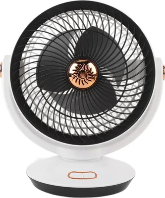 Produktbild von Schreibtisch-Ventilatoren für Schlafzimmer USB 4 Geschwindigkeit Einstellungen Portable Oszillierende Luftumwälzung Fan mit Nachtlicht für Haus