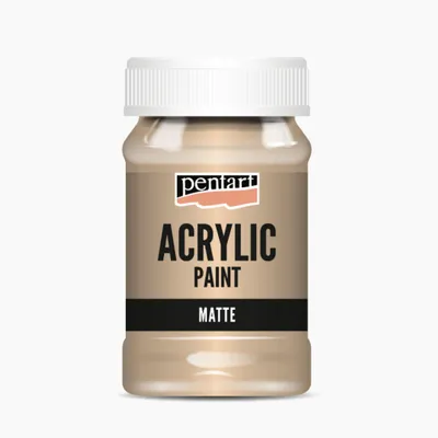 Produktbild von PENTART Acrylfarbe matt, 100 ml, Kompaktpulver