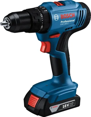 Produktbild von Bosch GSB 183-LI Professional, Schlagschrauber, Pistolengriff, Blau, Bürstenlos, Deutschland, 440 RPM