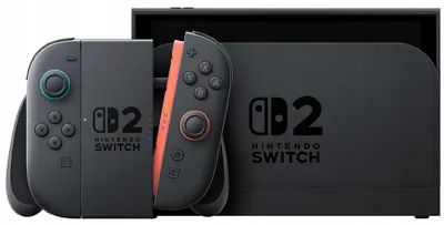 Zdjęcie produktu dla Konsola Do Gier 2 Kontrolery Z Magnetycznym Mocowaniem Nintendo Switch 2