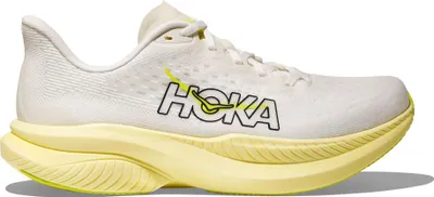 Produktbild von Hoka W Mach 6 - white / neon hoka citrus, Größe:6.5