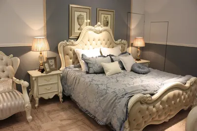 Produktbild von Design Bett Doppel Luxus Schlaf Zimmer Betten Leder Hotel 184x214cm Chesterfield
