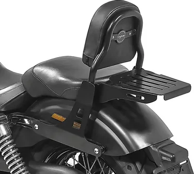 Produktbild von Sissy Bar CSS Fix für Harley Dyna Street Bob 09-17 mit Gepäckträger sc