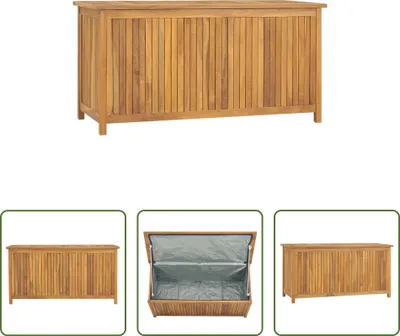 Obrázek produktu pro The Living Store Zahradní box 114x50x58 cm Masivní teakové dřevo
