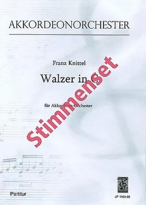Produktbild von Knittel, FranzWalzer in C