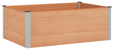 Immagine prodotto di Letto rialzato da giardino Marrone 150 x 100 x 54 cm