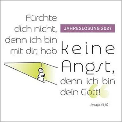 Produktbild von Fürchte dich nicht, denn ich bin mit dir; ....