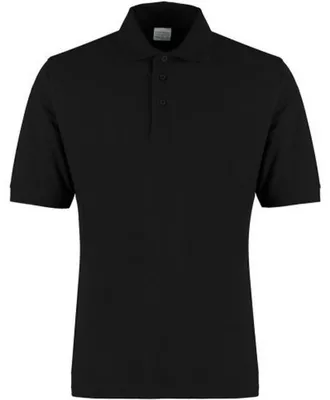 Image de Kustom Kit - Polo Superlavable 60 °C pour hommes LT5633 (S) (noir)