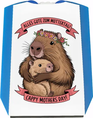 Produktbild von Capybara - Alles Gute zum Muttertag Parkscheibe