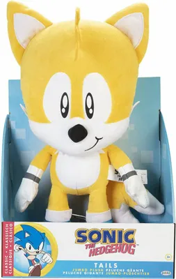 Produktbild von Sonic - The Hedgehog Jumbo Plschfigur Tails 50 cm