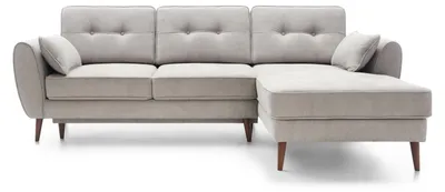 Immagine prodotto di Divani Design Divano ad angolo Letto a L funzioni tessili divano letto in pelle divani