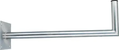 Produktbild von PremiumX 80cm Wandhalter Stahl verzinkt Ø 48mm Winkel Wand-Halterung für Satelliten-Schüssel SAT-Antenne