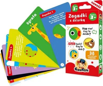 Immagine prodotto di Divertimento con CZUCZU: coinvolgenti puzzle con un foro 3+ - sviluppano la creatività e il pensiero logico in qualsiasi momento! Perfetto per i piccoli esploratori!