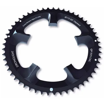 Obrázek produktu pro Stronglight Ct2 Ultegra, převodník, 110 mm, černý, 51 zubů