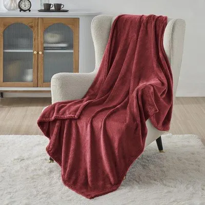 Produktbild von Unyqoos® Ultrazarte Flanell‑Fleecedecke aus Mikrofaser – Ganzjahreswärme, leicht & atmungsaktiv, waschbar 30–60°C, verschiedene Größen & Farben,  100