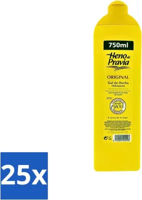 Image de Heno De Pravia - Gel douche - Parfum original - 750 ml - Pack avantage - 25 pièces