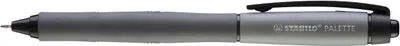 Produktbild von Tintenroller mit Druckmechanik - STABILO PALETTE in schwarz - Strichbreite F (0,4 mm) - Einzelstift - Schreibfarbe schwarz