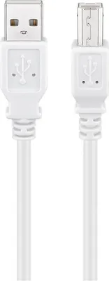 Immagine prodotto di Cavo USB 2.0 Hi-Speed, bianco