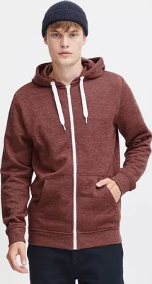 Produktbild von SOLID SDOlli Zip-Hood Herren Sweatjacke Kapuzenjacke Hoodie mit Kapuze Kordelzug Reißverschluss Kängurutasche Regular fit