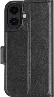 Produktbild von DBRAMANTE1928, Apple iPhone 16 Etui Oslo Pro mit Kartenfach, Schwarz