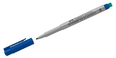 Obrázok produktu pre Fóliové pero Faber-Castell MULTIMARK 152651 1 mm modré