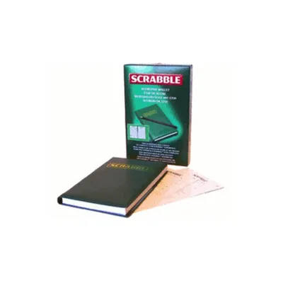 Produktbild von 50082 - Scrabble - Wertungsbuch mit Stift